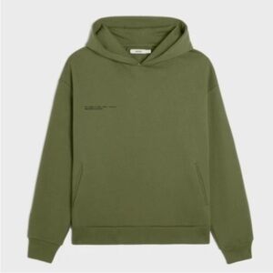 🫒Pangaia 365 Rosemary Green Mid-weight Unisex Hoodie Sweatshirt, Size Medium